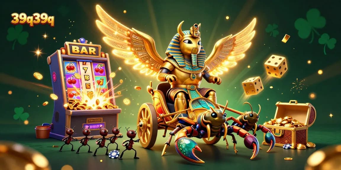 Experience thrilling action at 39q39q with vibrant casino characters and dynamic game elements.