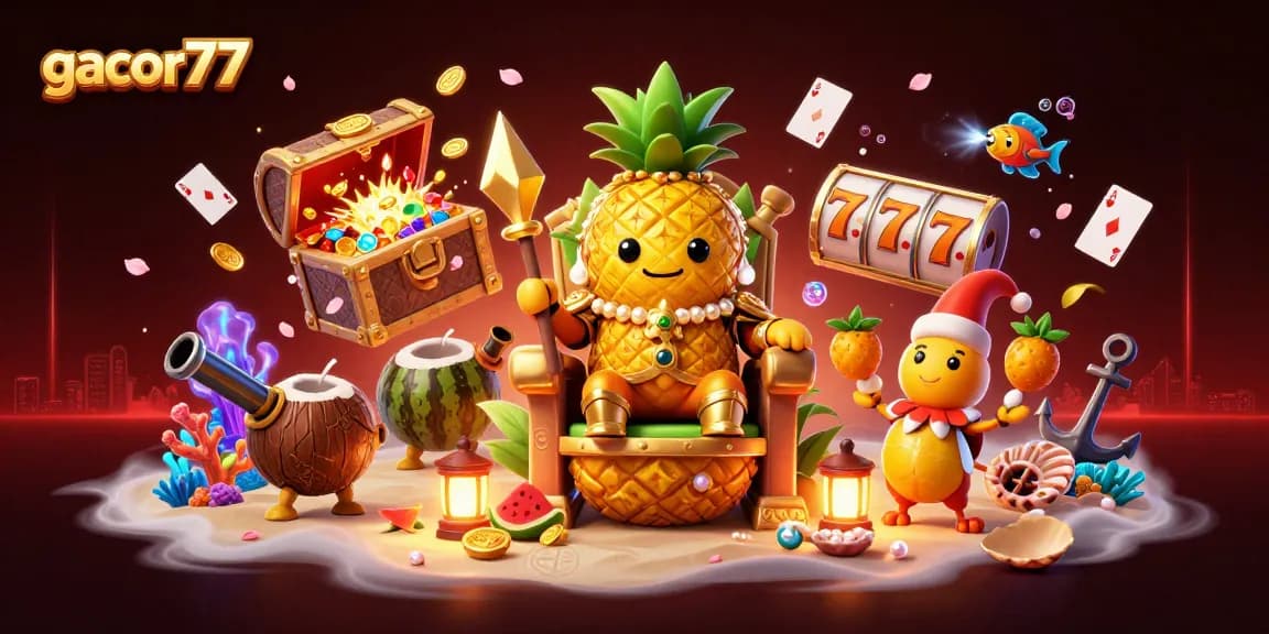 Gacor77 mempersembahkan pengalaman kasino online terbaik dengan elemen permainan slot yang menggembirakan.