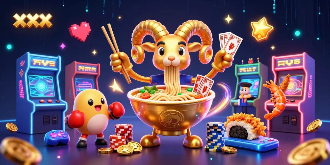 Engage in exciting xxx action with a dynamic scene of characters and vibrant casino elements