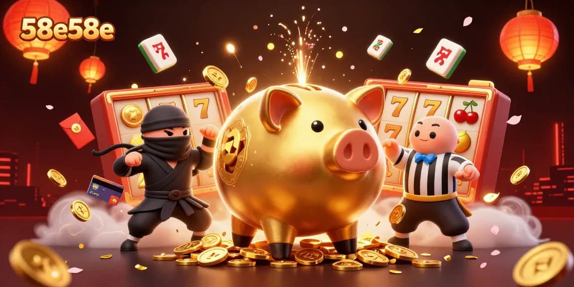 Engage with the 58e58e casino experience featuring vibrant characters and dynamic elements!