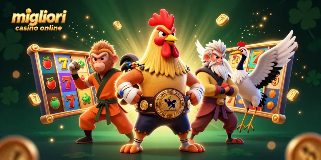 Scopri i migliori casino online attraverso questo vivace panorama di gioco casinò con personaggi e simboli popolari.