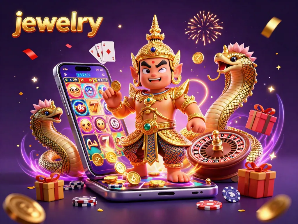 Engage with stunning jewelry themed slot games featuring vibrant characters in a playful casino atmosphere.