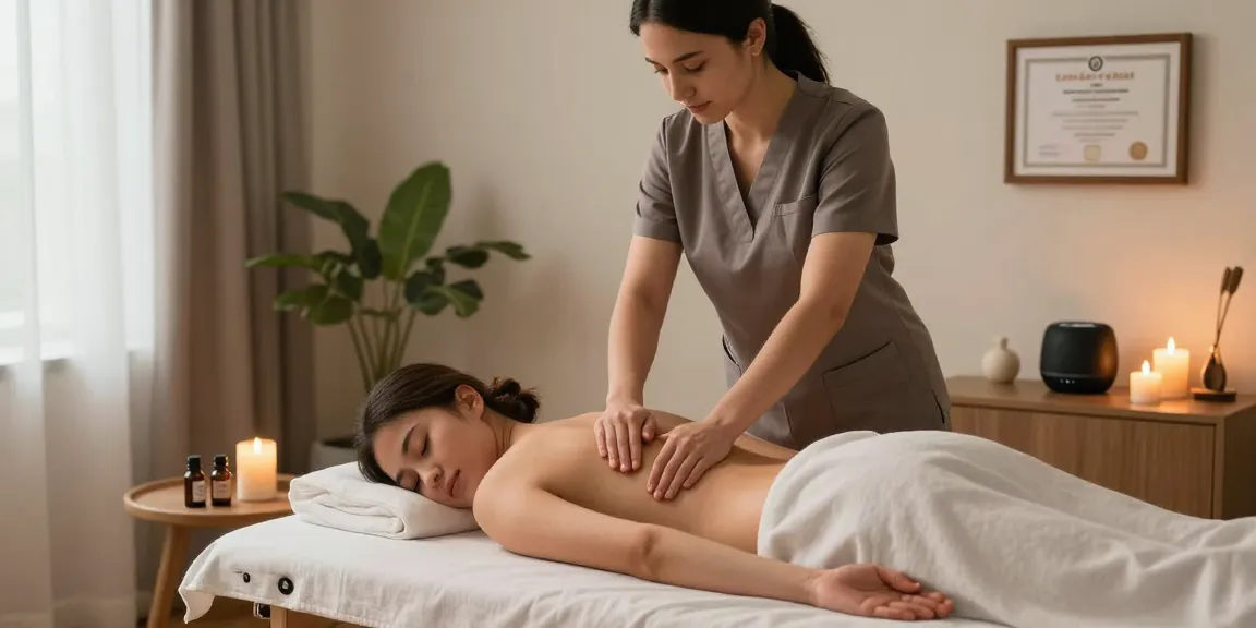 Experience soothing 부천출장마사지 in a tranquil home massage setting with professional therapy.