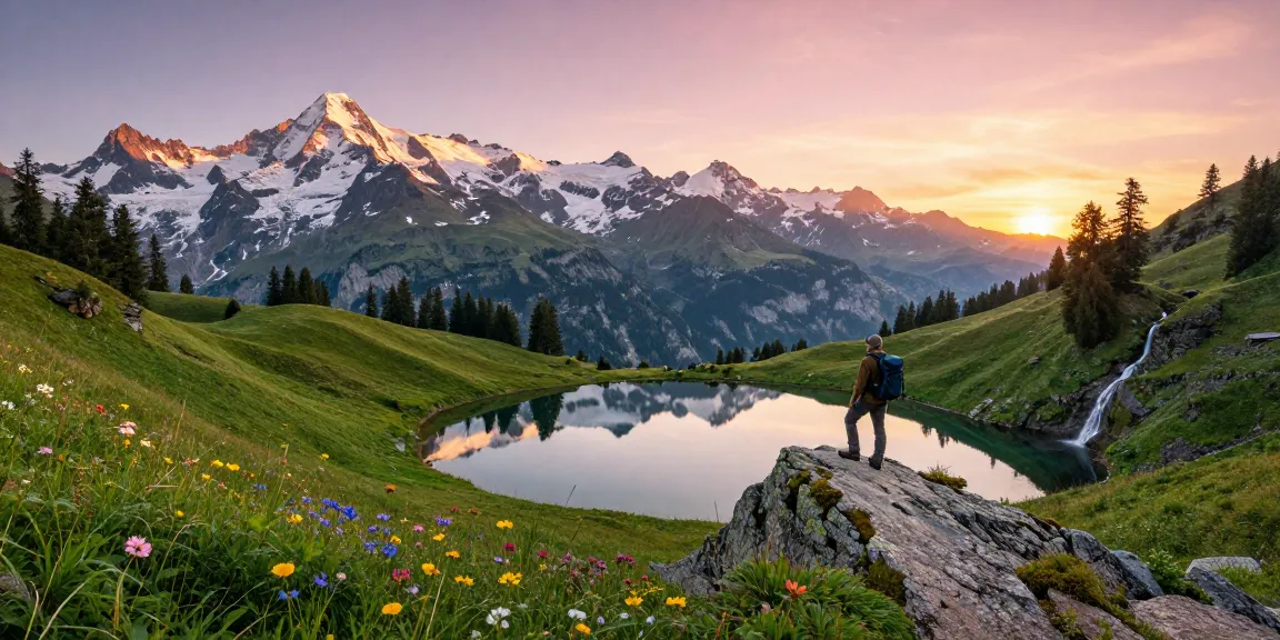 Valken travel guide to breathtaking outdoor adventures in the Swiss Alps.